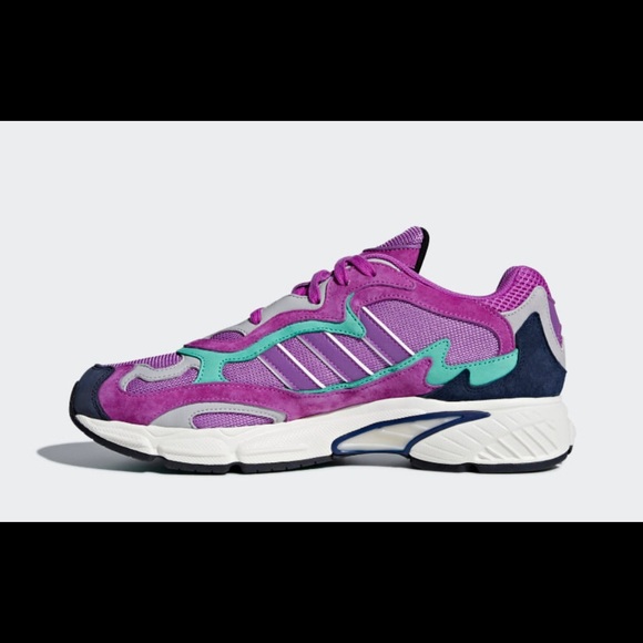 adidas temper run shock purple